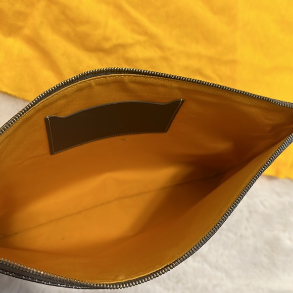 Goyard handbag for men or clutch for woman, grey. - Picture 8 of 9